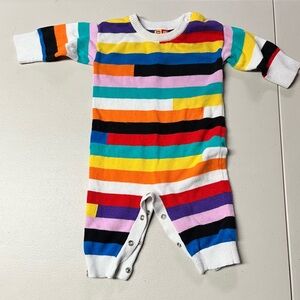 Lego Multicolor Striped Kids Footie